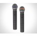 Microfone Sem fio Duplo MS-420-VHF