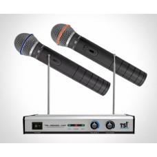 Microfone Sem fio Duplo MS-420-VHF